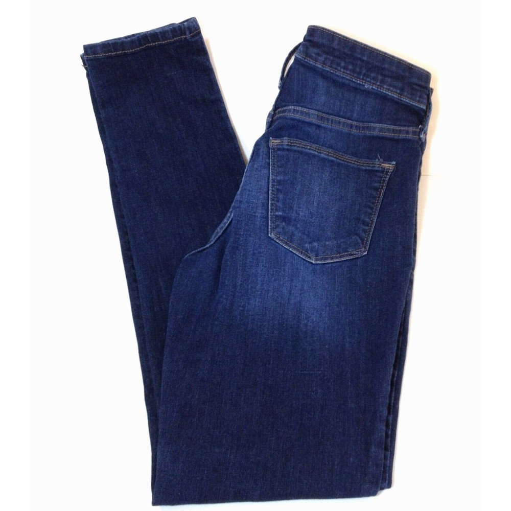 Universal Thread Womens Size 0/25R High Rise Skinny Straight Fit Jeans Denim
